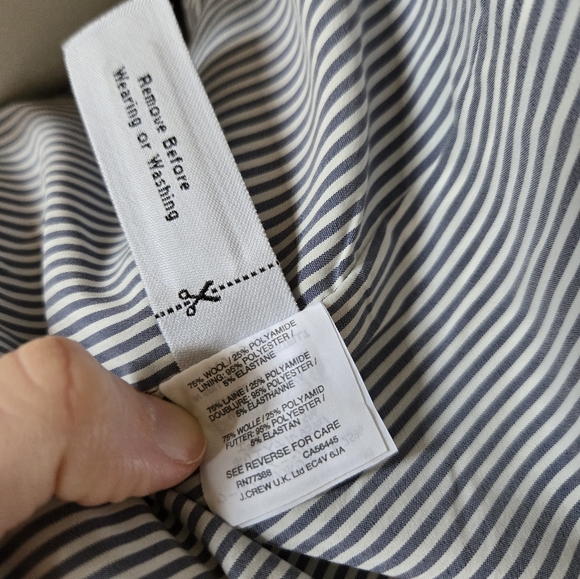 J. Crew Double Cloth Pea Coat - Picture 8 of 8